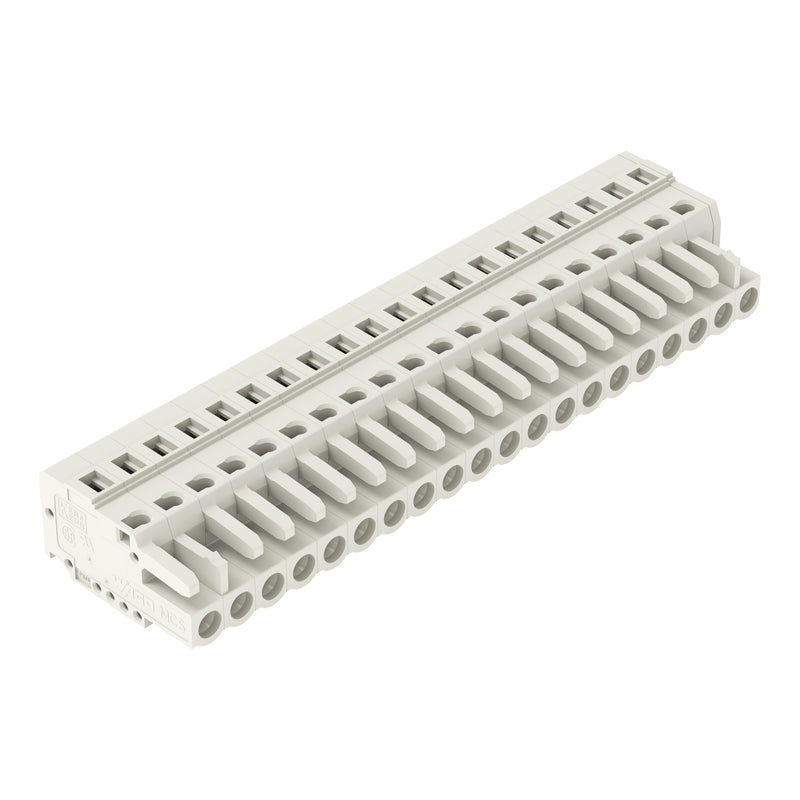WAGO Buchsengehäuse-Kabel – 20-polig, 5 mm Rastermaß