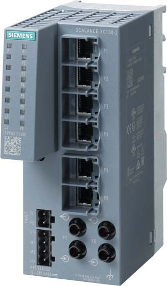 Siemens Netzwerk-Switch – 8 Ports, einfache Einrichtung