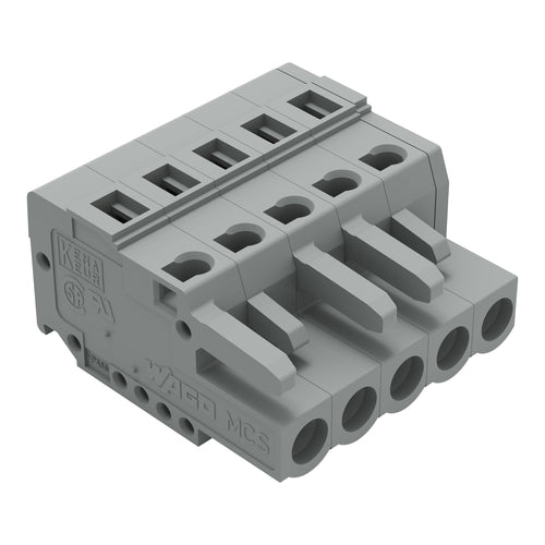 WAGO Buchsengehäuse-Kabel – 5-polig, sichere Verbindung
