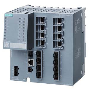 Siemens SCALANCE Netzwerkswitch – 8 Anschlüsse, einfaches Management
