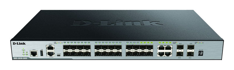 D-Link 28-Port Netzwerk-Switch – Flexibel und leistungsstark