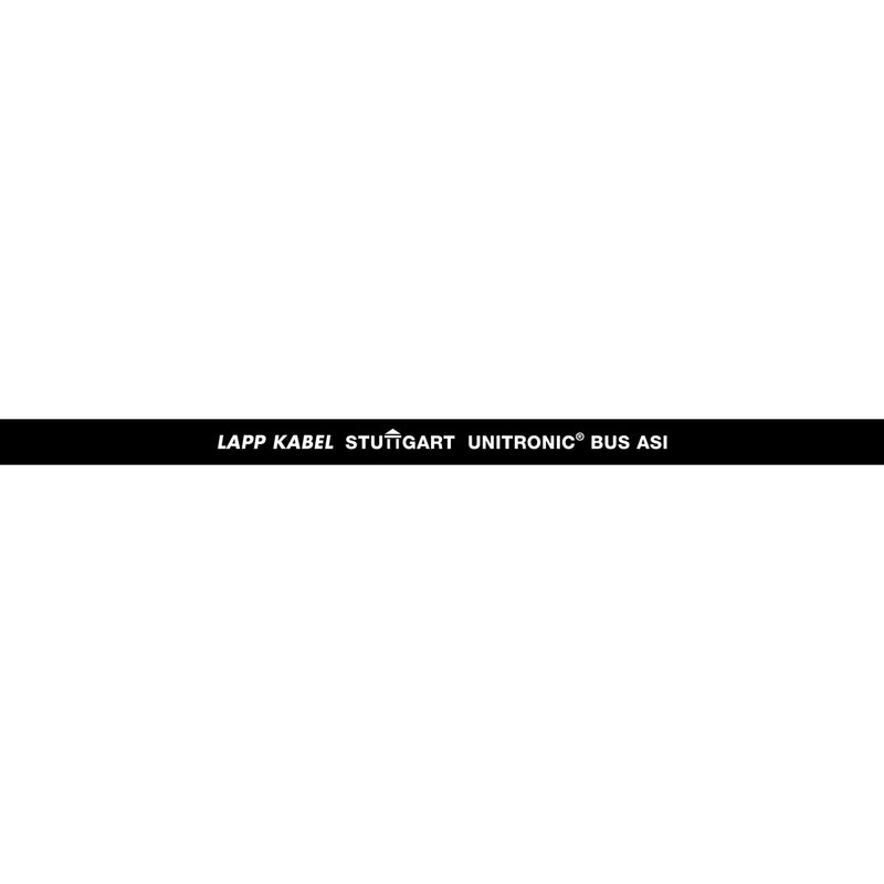 Lapp Busleitung UNITRONIC® – 2 x 2.50 mm², 100 m Schwarz