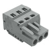 WAGO Buchsengehäuse-Kabel – 3-polig, 320 V, 16 A