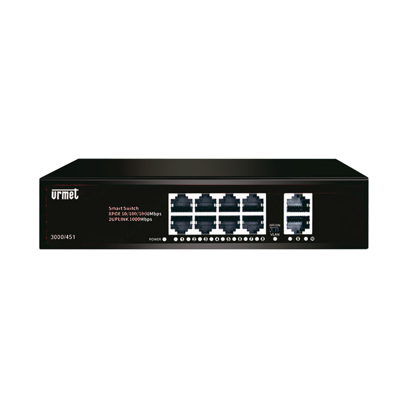 GROTHE PoE-Switch – 10 Ports für einfache Netzwerkverbindungen