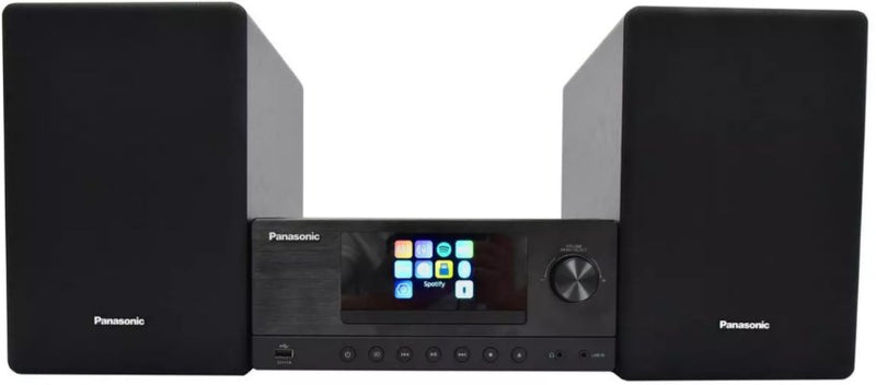 Panasonic Kompakt-Stereoanlage – CD, Bluetooth, Internet-Radio