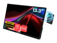 Verbatim Tragbarer Monitor – 13,3" IPS-Display, Energieklasse A