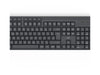 HAMA Kabellose Tastatur und Maus – Ideal fürs Heimbüro, 8 Mediatasten