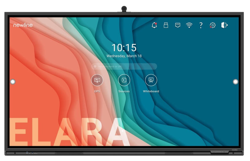Newline Interactive Display – 65" Touchscreen, 4K Kamera