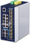 Planet Technology Netzwerk-Switch – 8-Port GE, 4x 10G SFP+