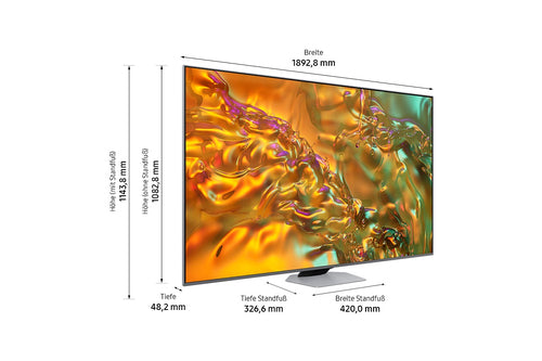Samsung 85" Neo QLED TV – Großes 4K-Display, Smart TV Funktionen