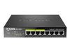 D-Link 8-Port Switch – 4 PoE-Anschlüsse, Gigabit-Geschwindigkeit