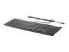 HP Business Slim Tastatur – USB, Schweizer Layout, Schwarz