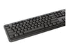 Trust Kabellose Tastatur – Spritzwasserschutz, USB-Empfänger