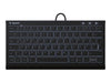 KEYSONIC Mini-Tastatur – Beleuchtet, mit Nummernblock