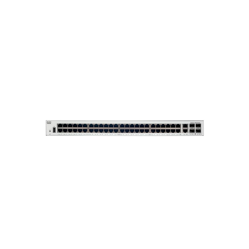Cisco Netzwerk-Switch – 48 Anschlüsse, PoE+ Unterstützung