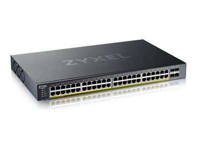 Zyxel 52-Port Switch – Smart Managed, PoE+ für große Netzwerke