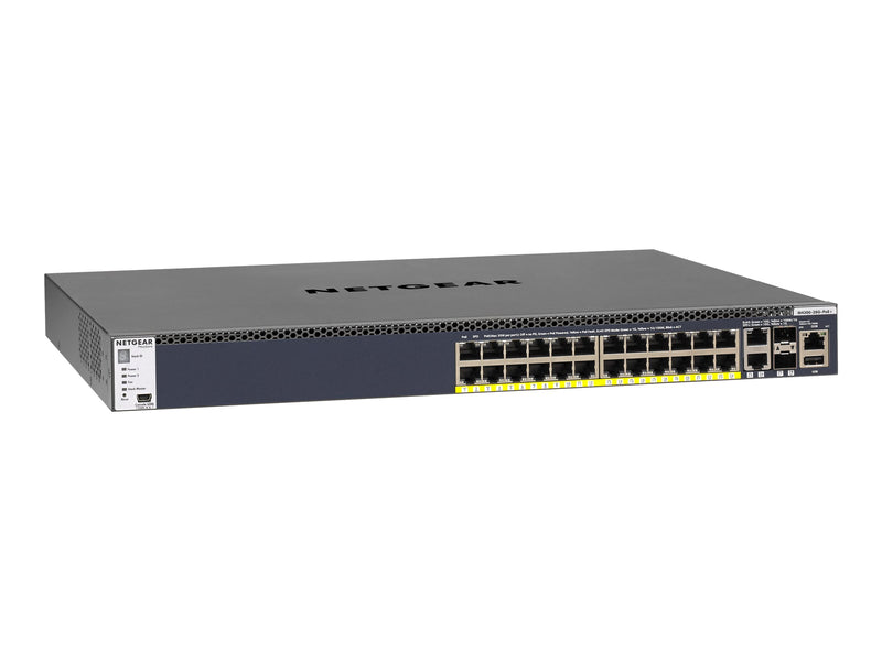 Netgear Netzwerk-Switch – 28 Anschlüsse, PoE+ Unterstützung