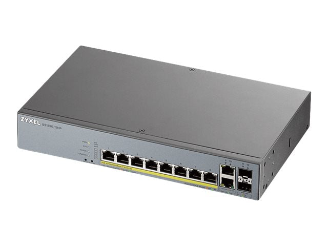 Zyxel Netzwerk-Switch – 12 Anschlüsse, PoE+ für Überwachung