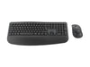 Logitech Signature Comfort Plus Tastatur-Maus-Set – Ergonomisch, leise