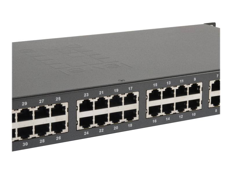 LevelOne Netzwerk-Switch – 32 PoE-Anschlüsse, Rack-montierbar