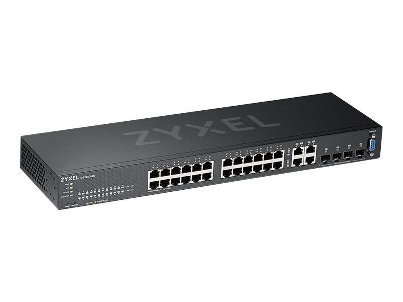 Zyxel Netzwerk-Switch – 24 Anschlüsse, Cloud-Management
