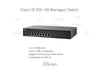 Cisco 8-Port Managed Switch – Für kleine Unternehmen geeignet
