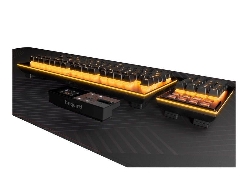 Be Quiet Tastatur – Leise Tasten, RGB-Beleuchtung