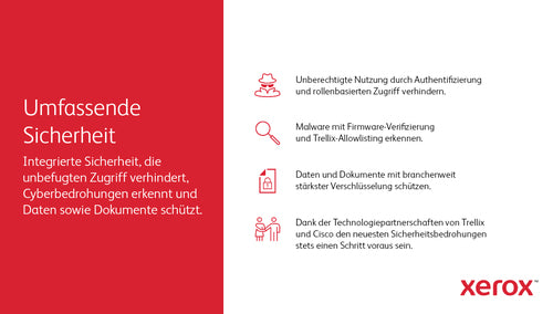 Xerox VersaLink Drucker – Schnelles Drucken, einfache Bedienung