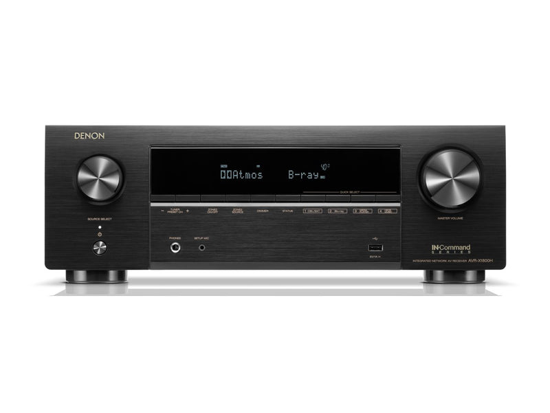 Denon AV-Receiver – 8K Video, 7.2-Kanal Surround Sound
