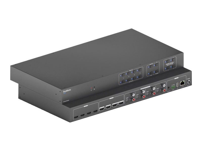 Purelink HDMI Matrix 4x4 – 4K-Switch mit Audioausgabe