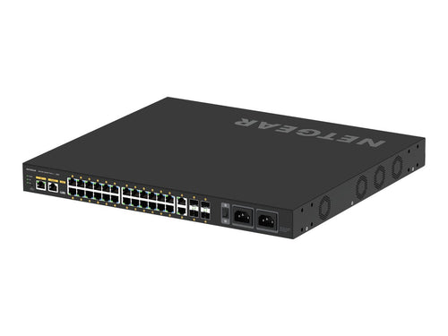Netgear Managed Switch – 24 Anschlüsse, PoE++ Unterstützung