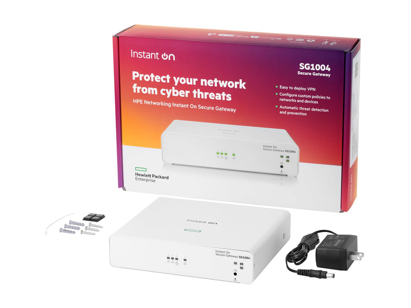 HPE Gateway – Cloud-verwaltet, 4 Gigabit-Anschlüsse