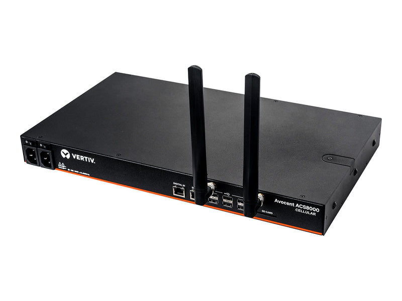 Vertiv Konsolenserver – 16 Ports, 4G/LTE, duale Stromversorgung