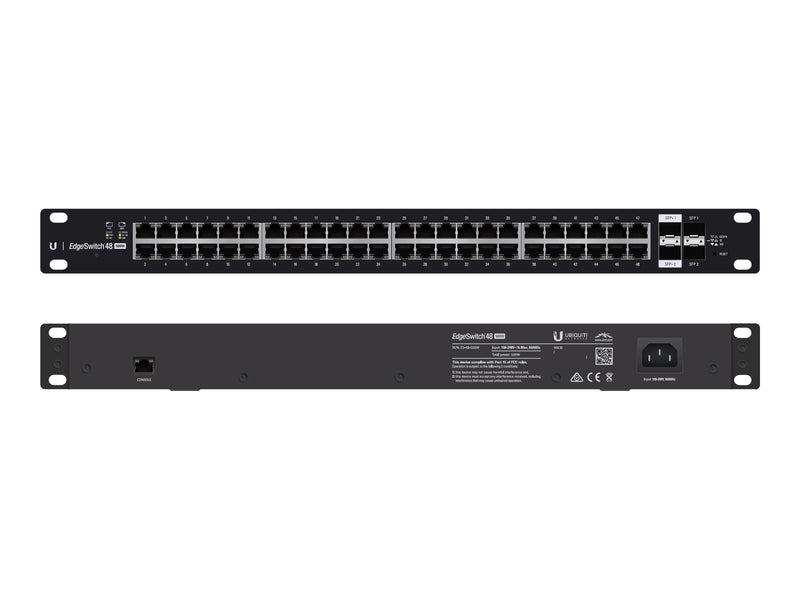 Ubiquiti EdgeSwitch 48 – 48 Ports, PoE+ für leistungsstarke Netzwerke