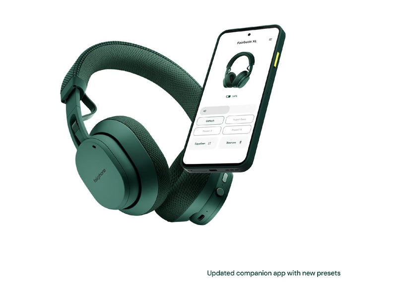 Fairphone Over-Ear Kopfhörer – Bluetooth, Geräuschunterdrückung