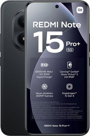 Xiaomi Redmi Note 15 Pro+ – 5G, 256 GB Speicher