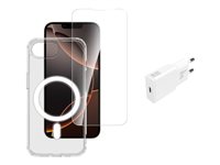 4SMARTS 3-in-1 Starter Set – MagSafe-kompatibel, Schutz & Laden