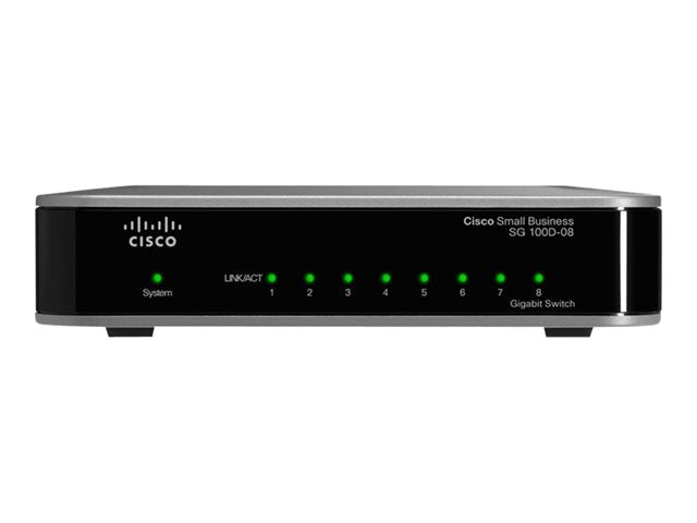 Cisco 8-Port Gigabit Switch – Einfaches Netzwerk für kleine Büros