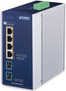 Planet Technology Netzwerk-Switch – 4 Ports, PoE-fähig