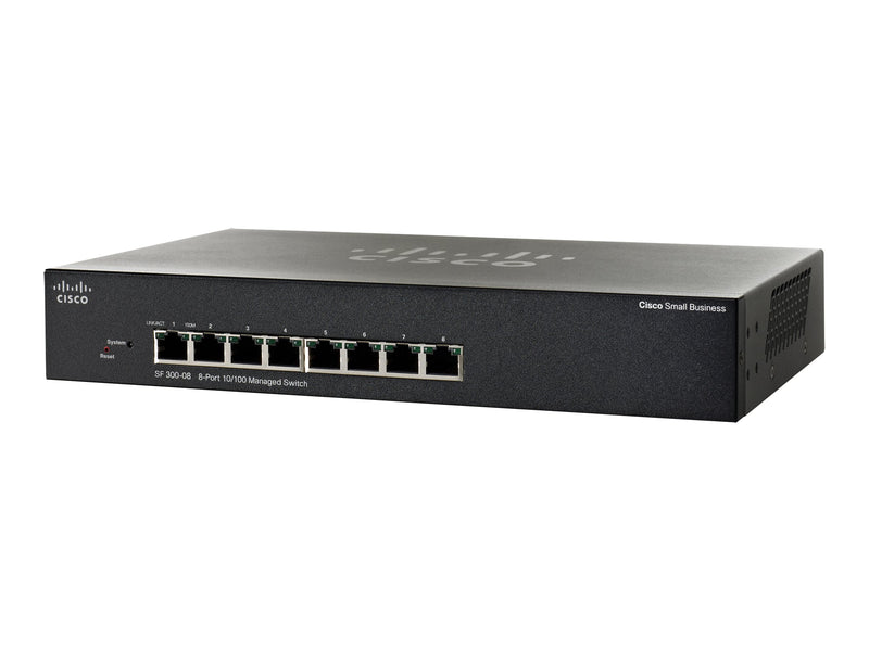Cisco 8-Port Managed Switch – Für kleine Unternehmen geeignet