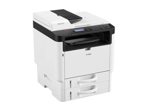 Ricoh Multifunktionsdrucker – Laser, Touchscreen, AirPrint