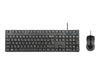 TARGUS Tastatur- und Maus-Set – Vollgröße, antibakteriell