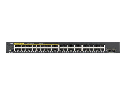 Zyxel 48-Port Gigabit Switch – Leise & PoE+ Unterstützung