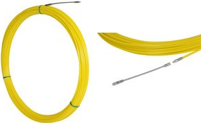 Carl Kammerling Kabeleinziehband – 50 Meter, stabiler Stahlkern