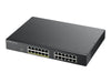 Zyxel Netzwerk-Switch – 24 Anschlüsse, PoE+ Unterstützung