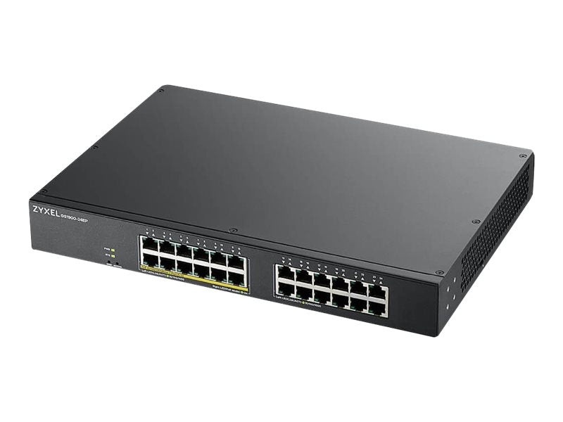 Zyxel Netzwerk-Switch – 24 Anschlüsse, PoE+ Unterstützung