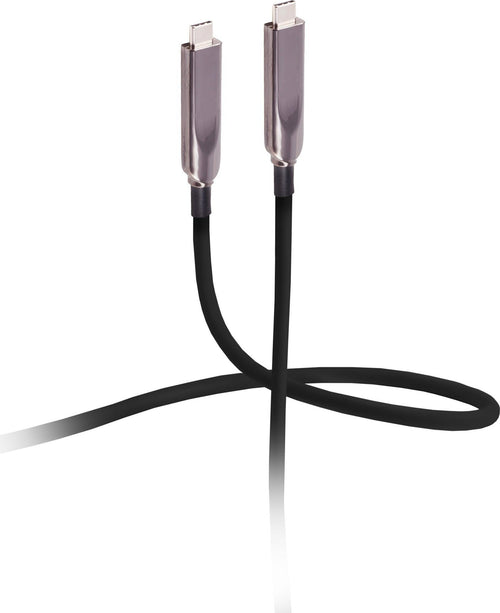S-CONN Flexline USB-C Kabel – 15m, 10 Gbit/s, 60W Stromversorgung
