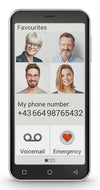 Emporia SMART.5 Mini Smartphone – Einfache Bedienung, kompakt