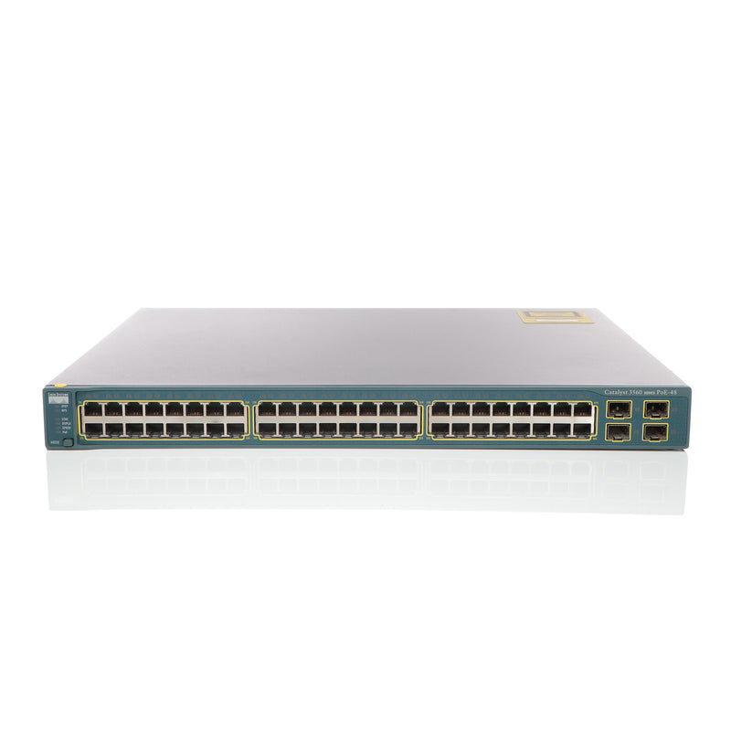 Cisco Netzwerk-Switch – 48 Anschlüsse, PoE für einfache Stromversorgung