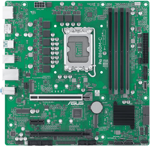 ASUS PRO Motherboard – USB-C, Gigabit LAN